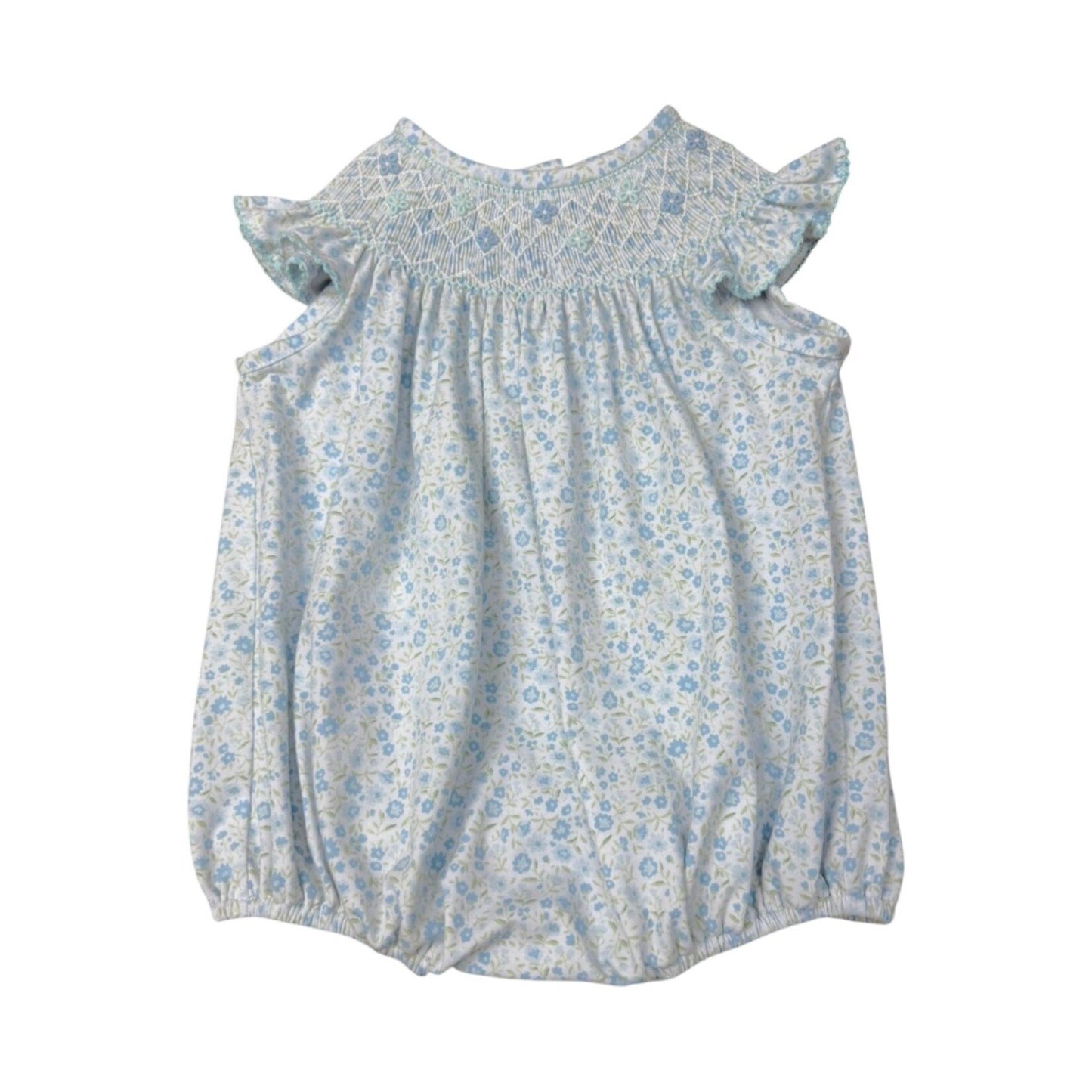 May Flowers Smocked Geo Bubble