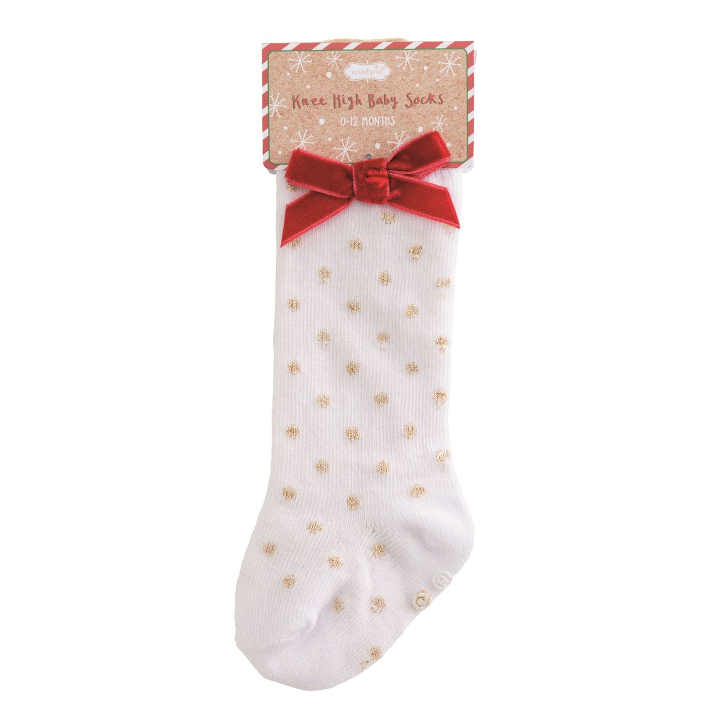 Knee High Bow Baby Socks