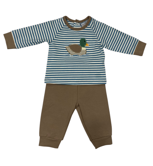 Duck Appliquè Jogger Set