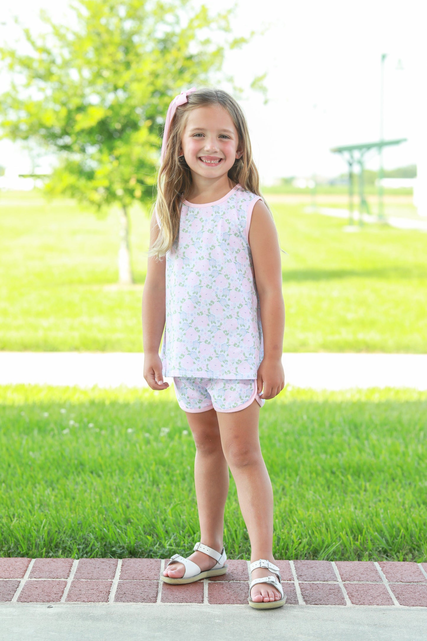 Floral Blossoms Short Set