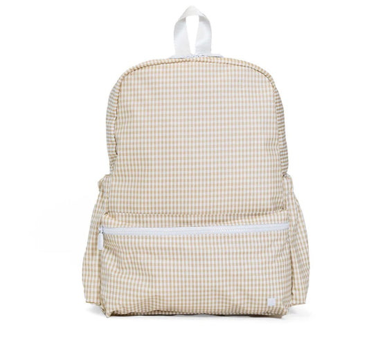 Backpacker Gingham Khaki by TRVL Design