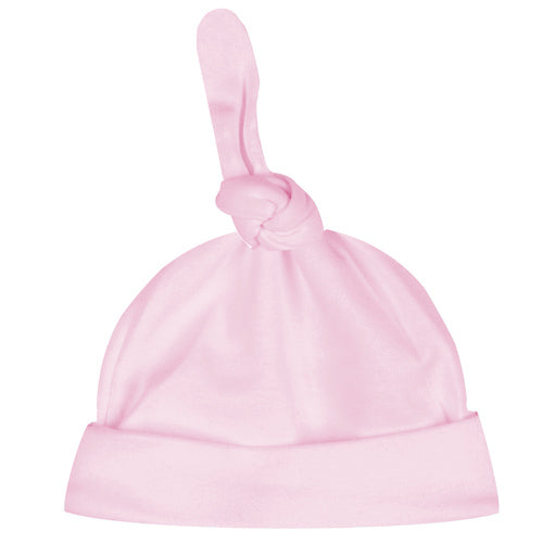 Pink Knotted Hat