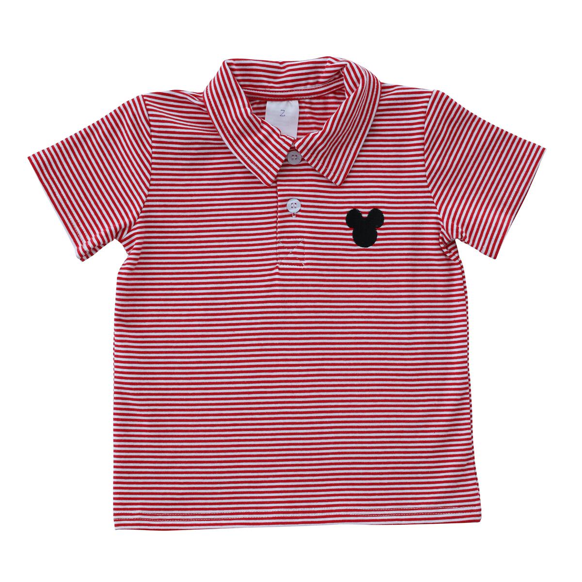 Mouse Embroidered Polo