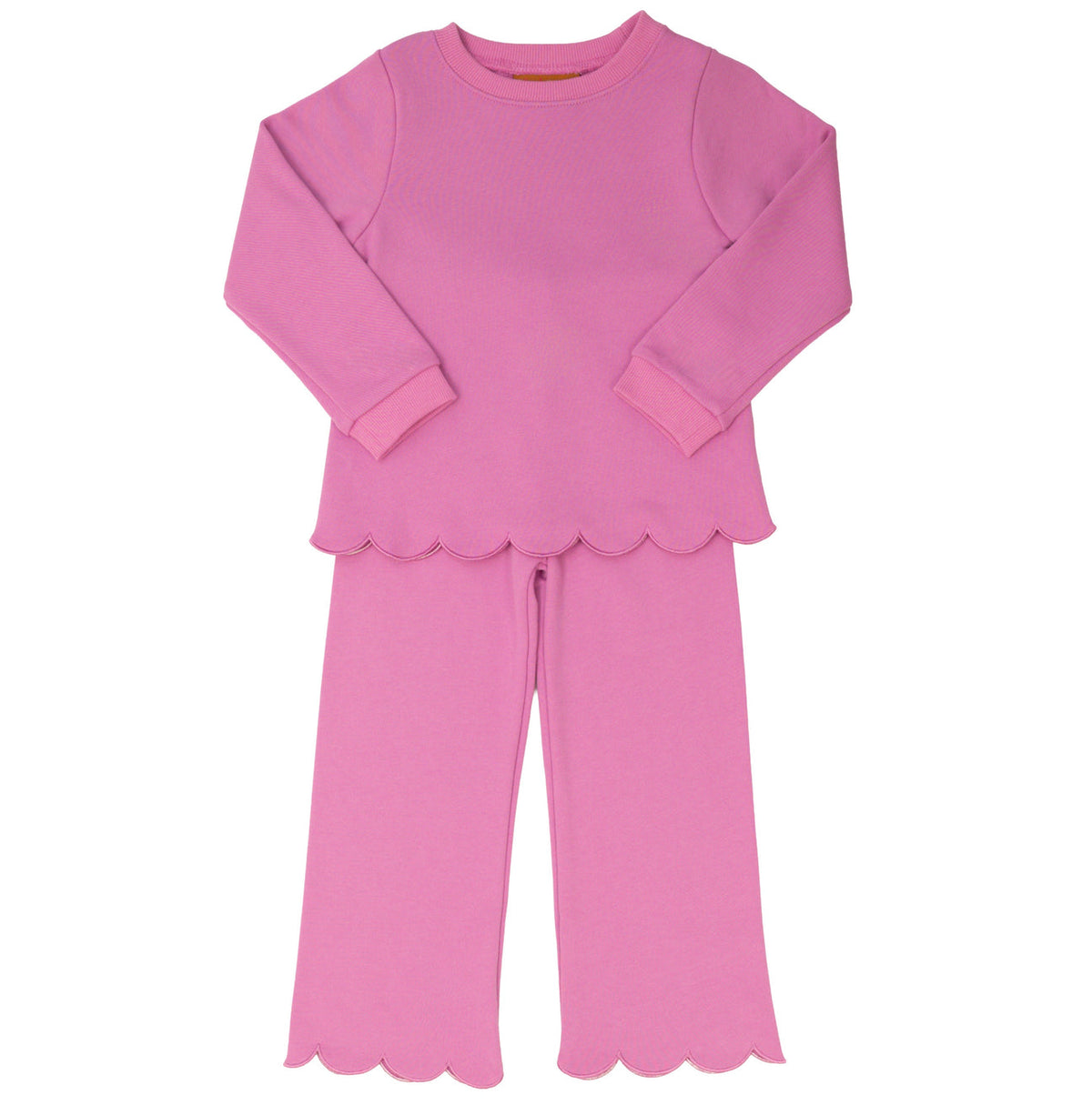 Scottie Scalloped Set- Pink