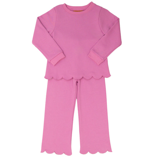Scottie Scalloped Set- Pink