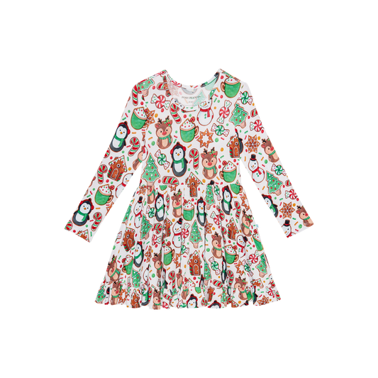 Cookie Medley LS Twirl Dress