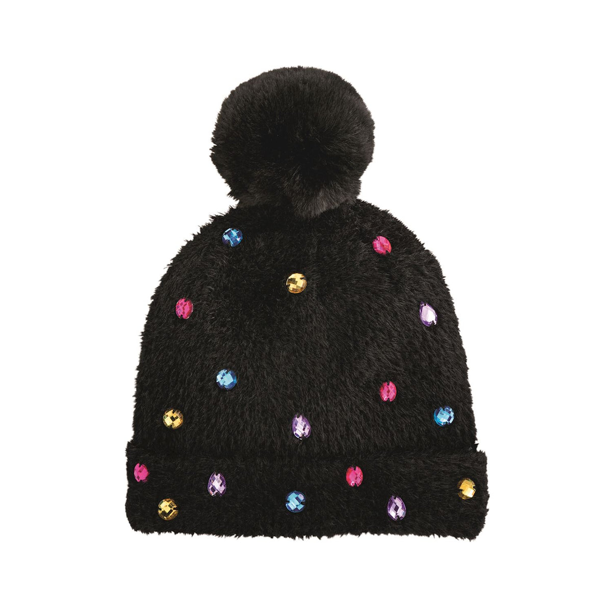 Glitzy Rhinestone Beanie