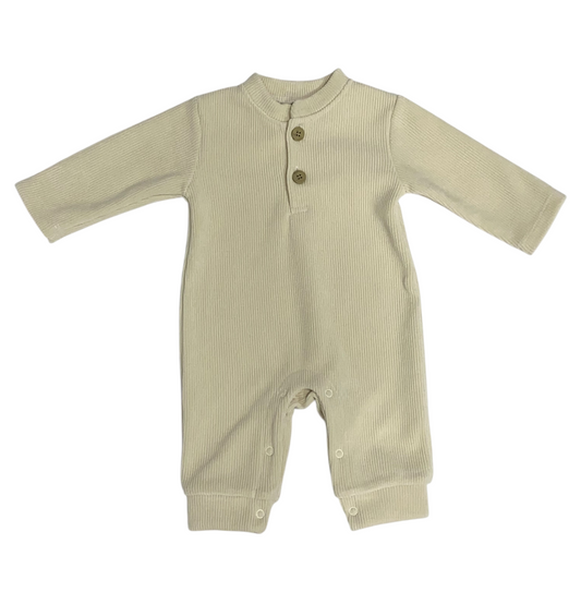 Cream Karter Romper