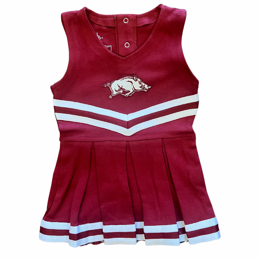 Razorback Cheer Bodysuit Dress