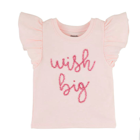 Wish Big Birthday Girl Tee
