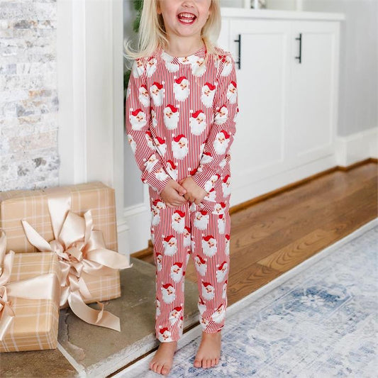 Santa Baby Red 2pc Pajama Set