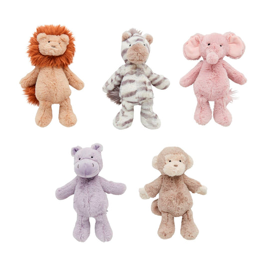Safari Toy Plush Rattle