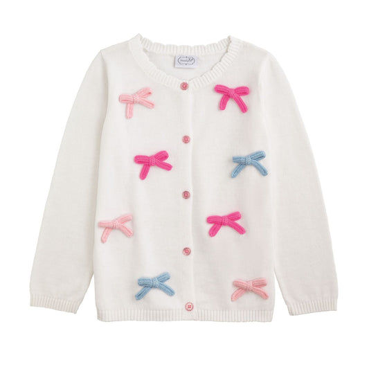 Rainbow Bow Cardigan