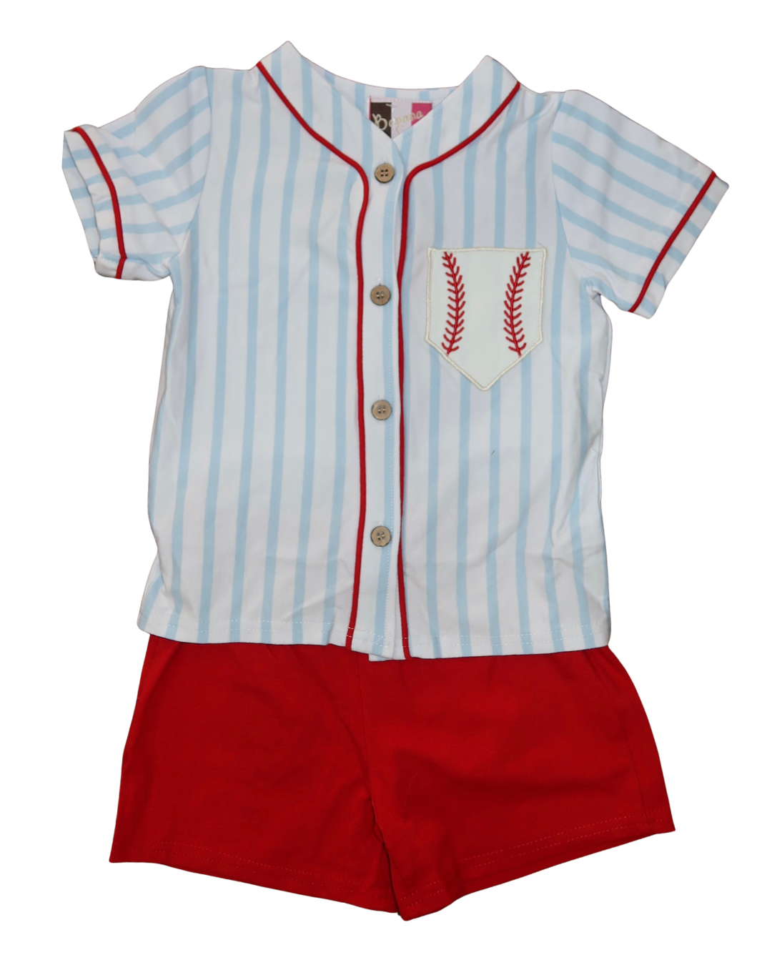 Hey Batter Batter Short Set