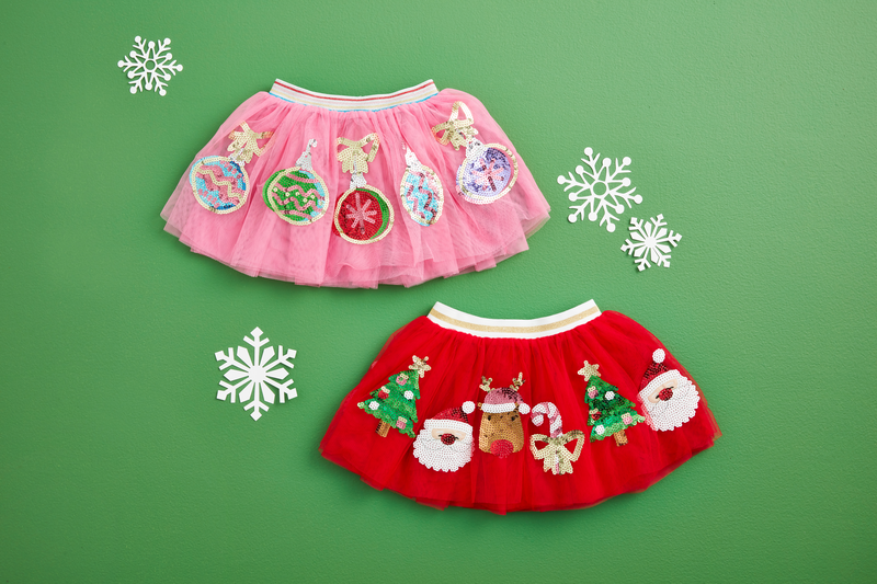 Pink Christmas Sequin Tutu