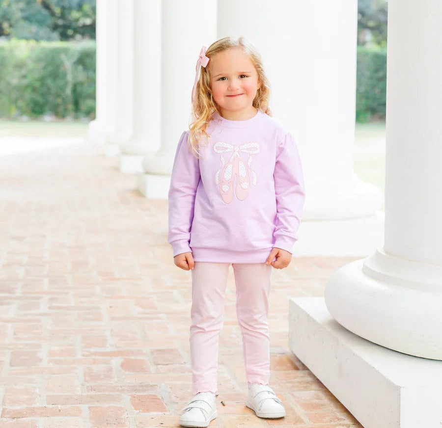 French Terry Pullover- Ballet