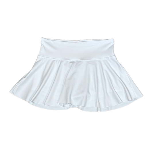 White Athletic Skort