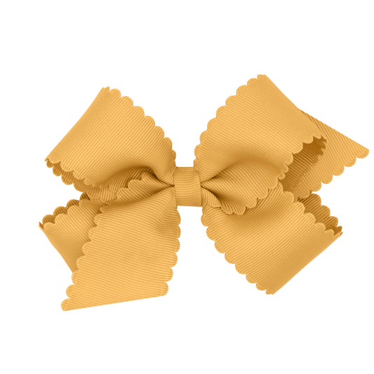 OLG Scalloped Edge Bow