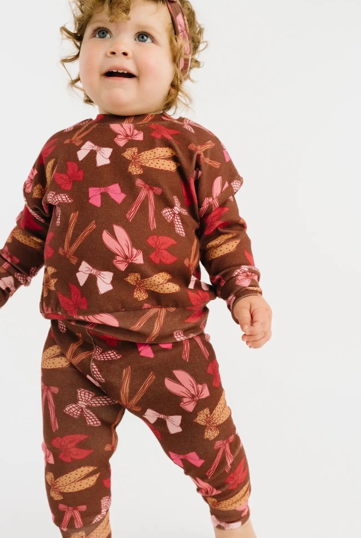 Darling Bows Crewneck Set