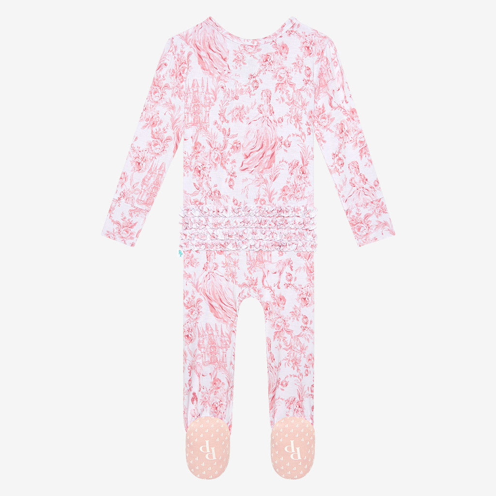 Antionette Ruffled Footie