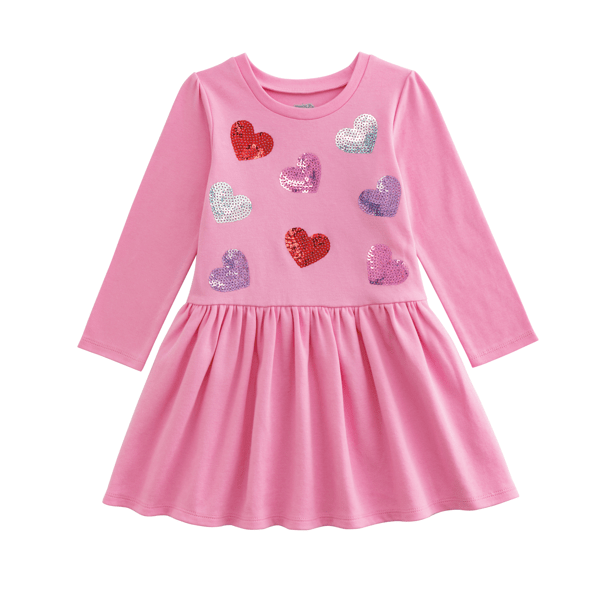 Sequin Heart Dress