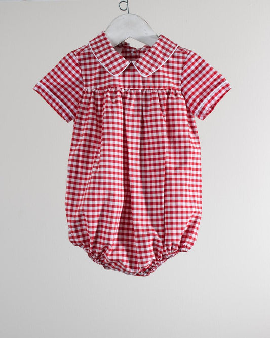 Red Check Thomas Bubble