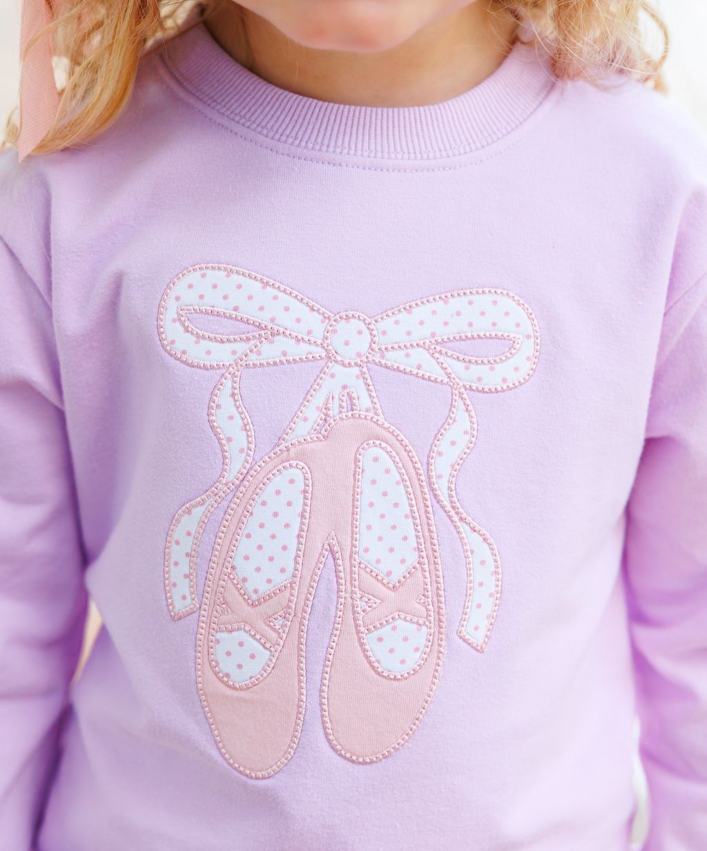 French Terry Pullover- Ballet
