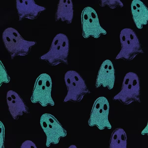 Black Ghost Glow Pj Set