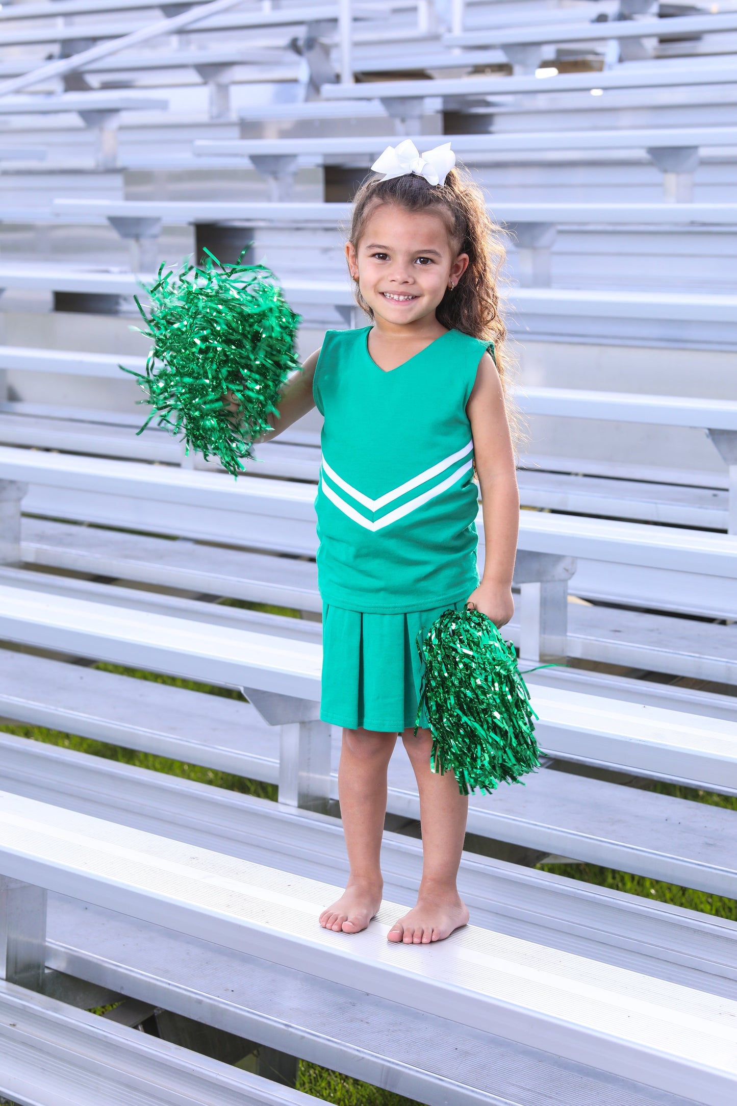Green Cheer Uniform