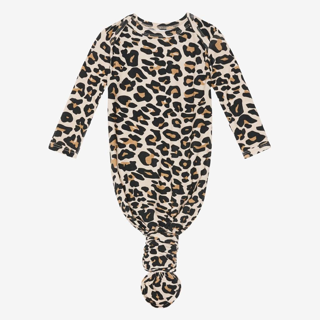 Lana Leopard Knotted Gown