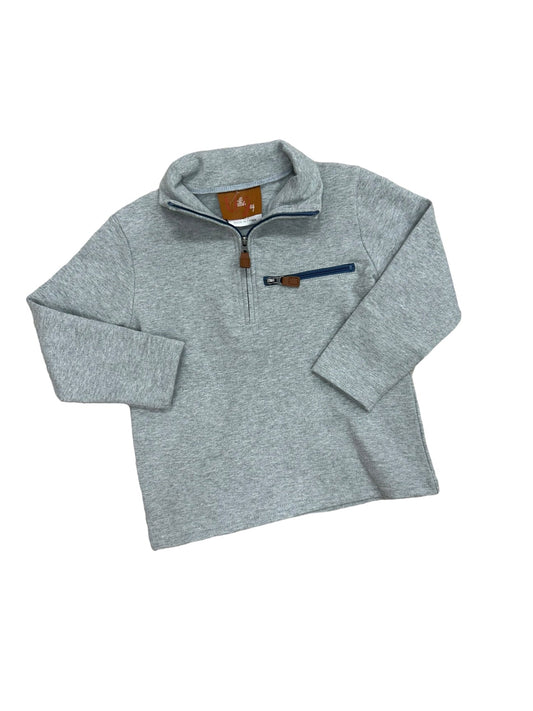 Grey Kingston 1/4 Zip Pullover