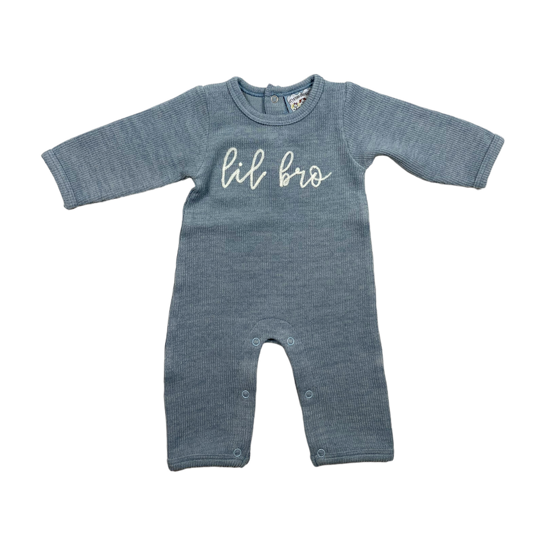 Lil Bro Blue Romper