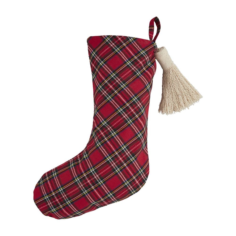 Red Plaid Stocking