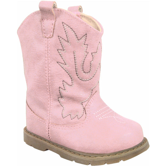 Pink Cowgirl Boot w/ Round Toe