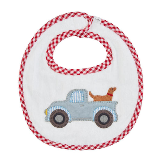 Truck Appliqué Bib