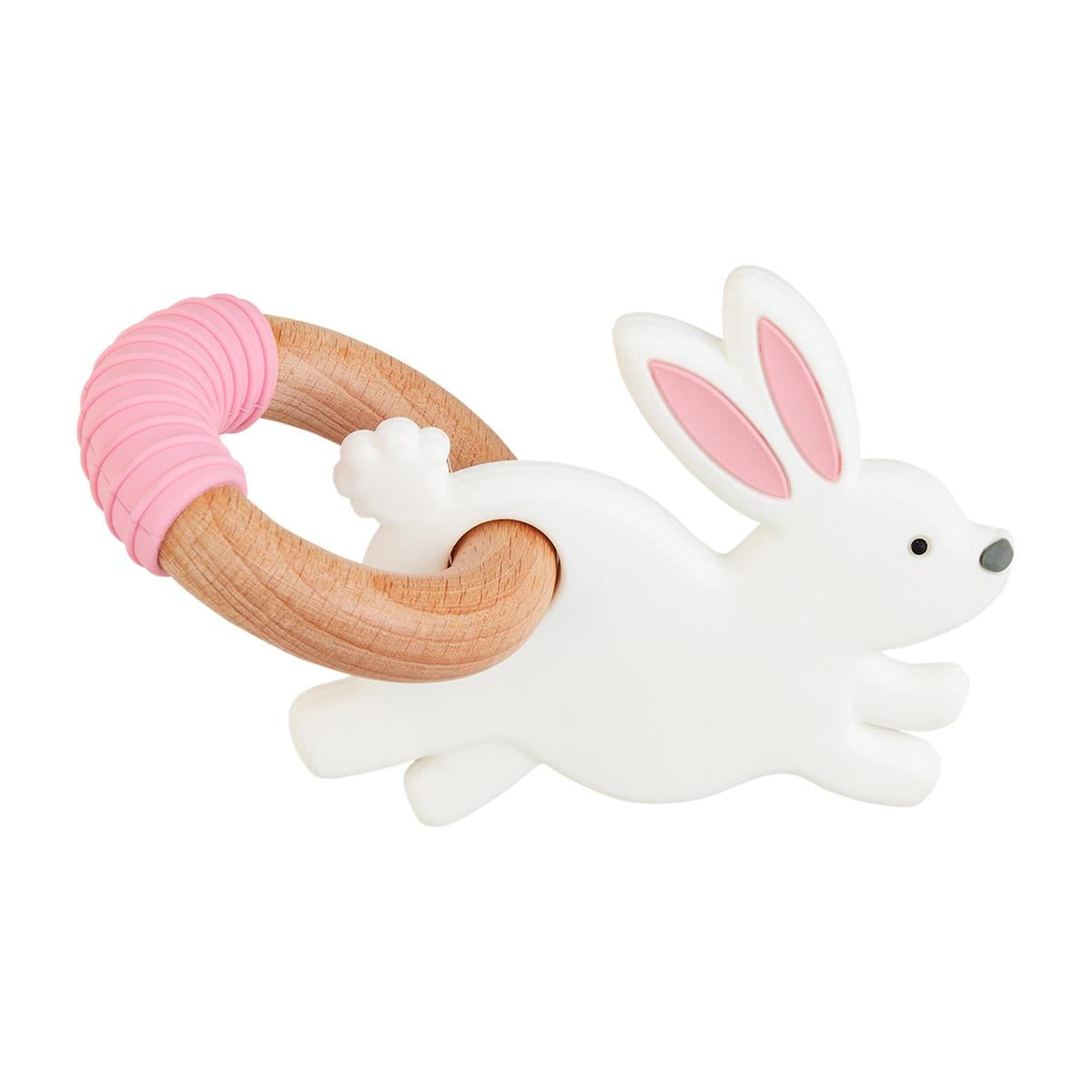 Pink Bunny Teether