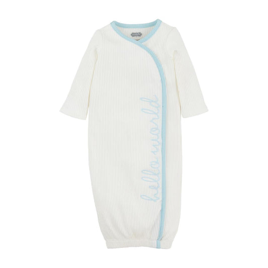 Blue Hello World Gown