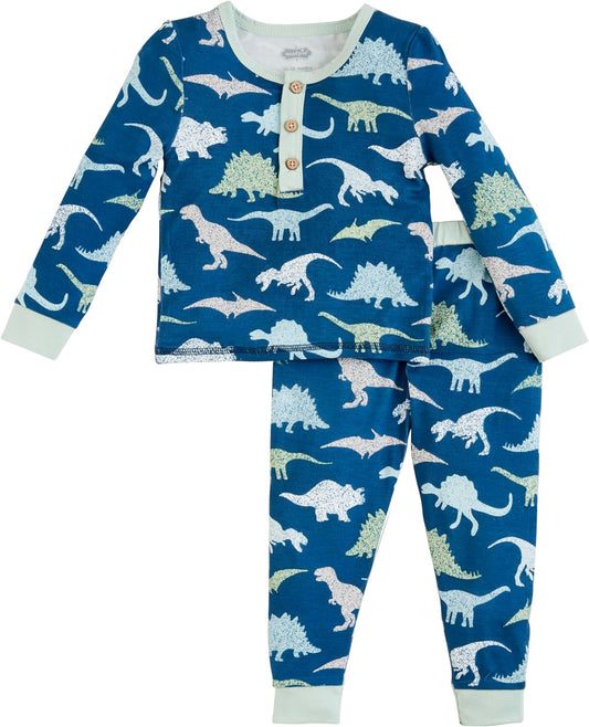 Blue Dino Glow PJ