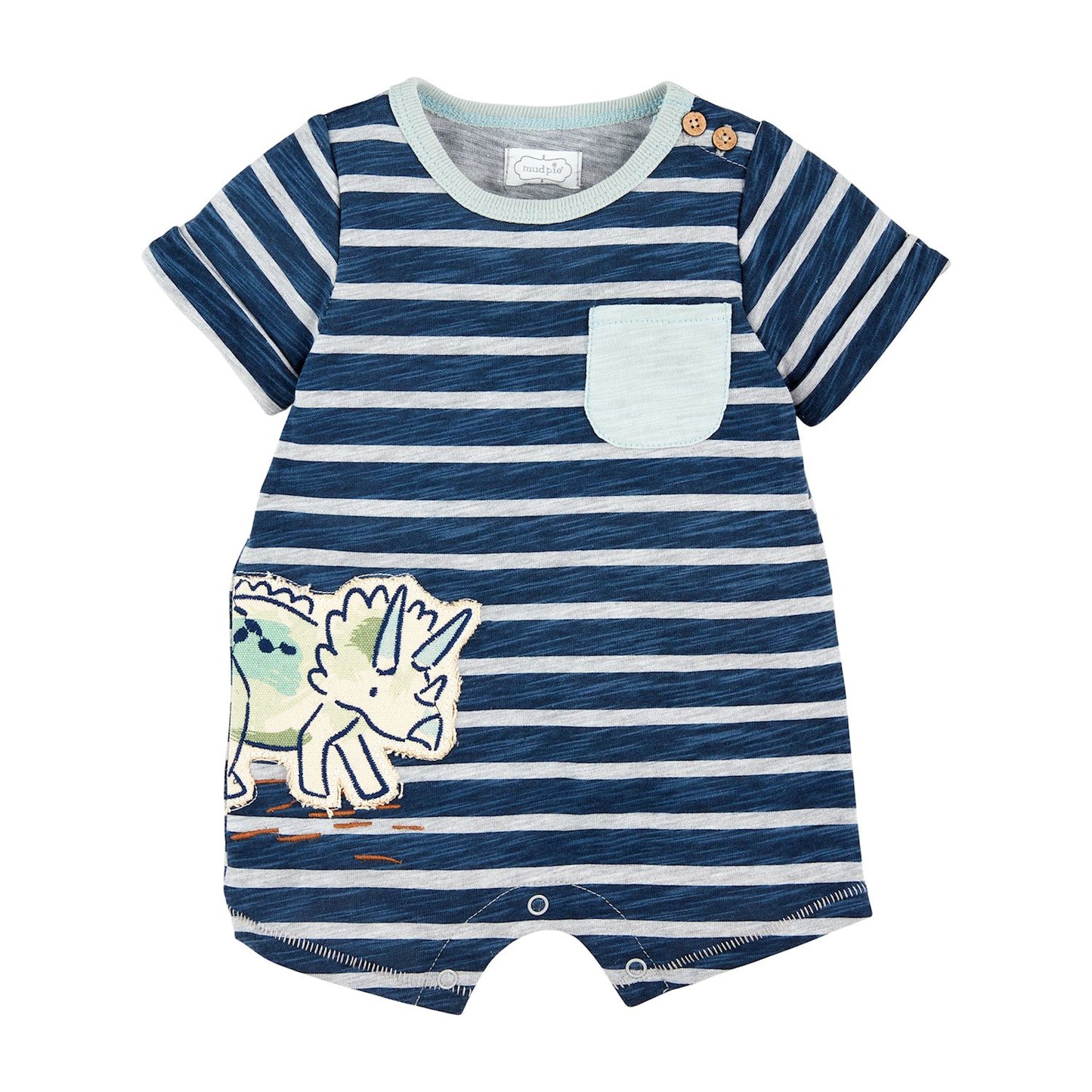 Dino Appliqué Shortall