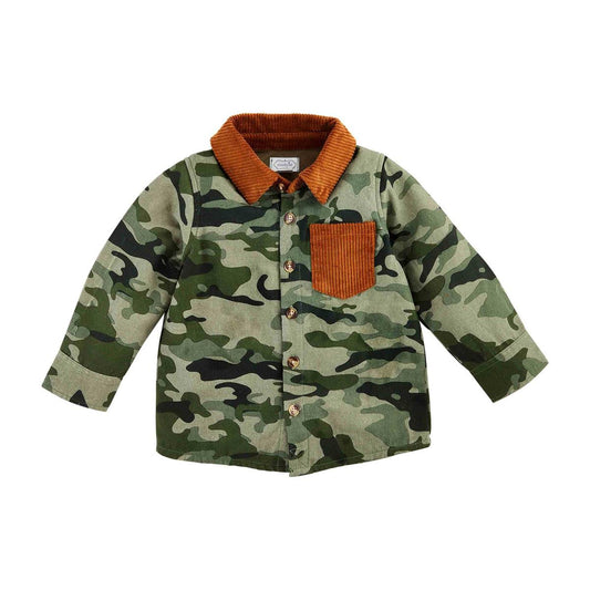 Boys Camo Shacket