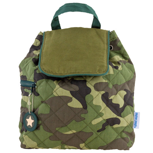 Camo Quilted Backpack