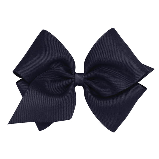 Navy Grosgrain Bow