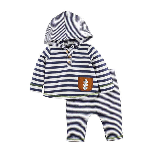 Football Stripe Outfit Set