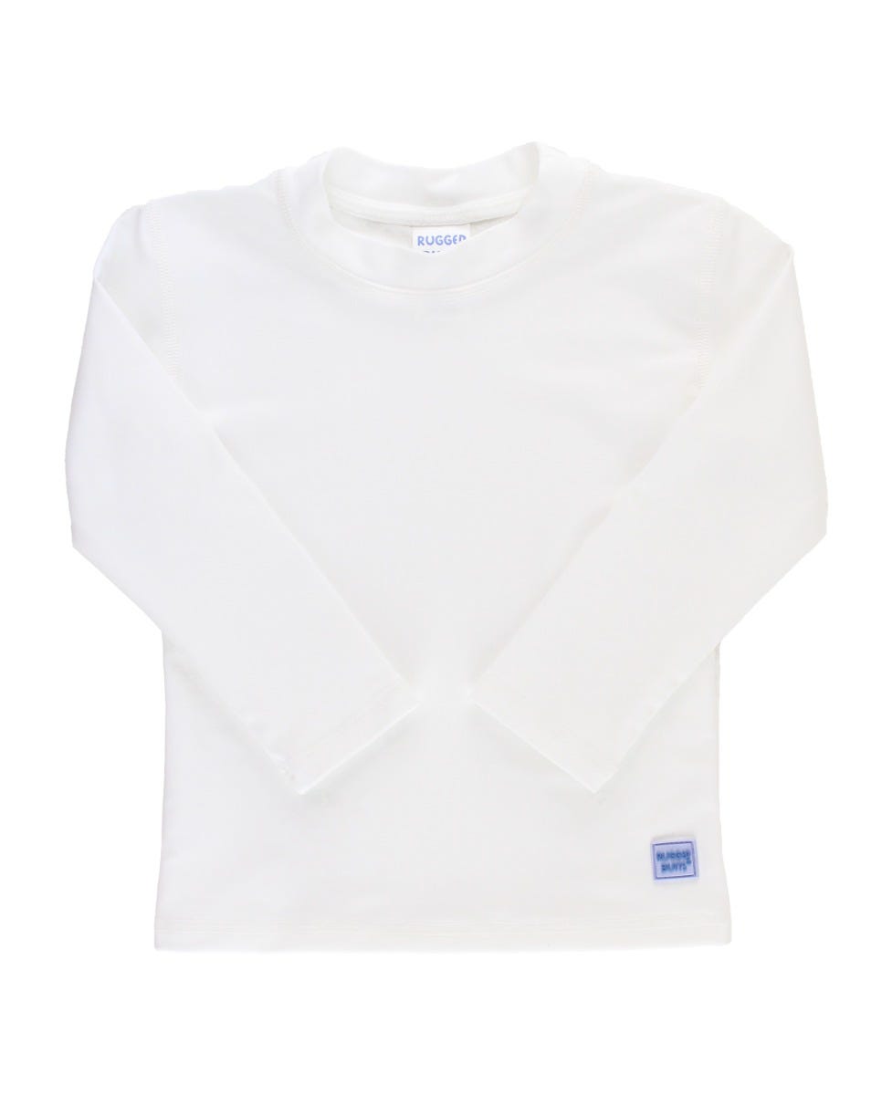 White LS Rashguard