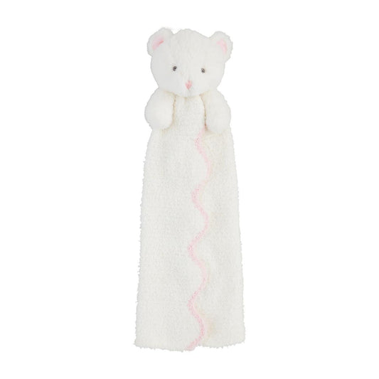Pink Scallop Bear Musical Lovie