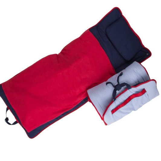 Navy/Red Seersucker NAPMAT