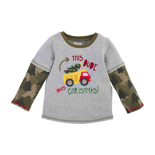 Christmas Dude Construction Tee