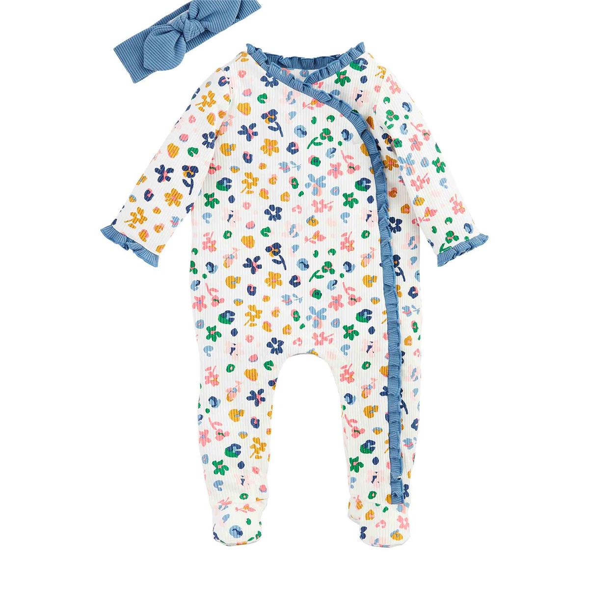 Rainbow Leopard Sleeper Set