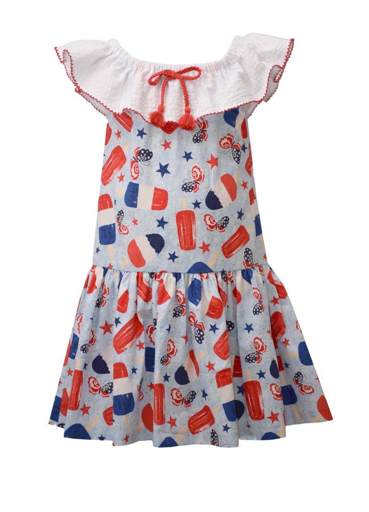 Popsicle Patriotic Sundress