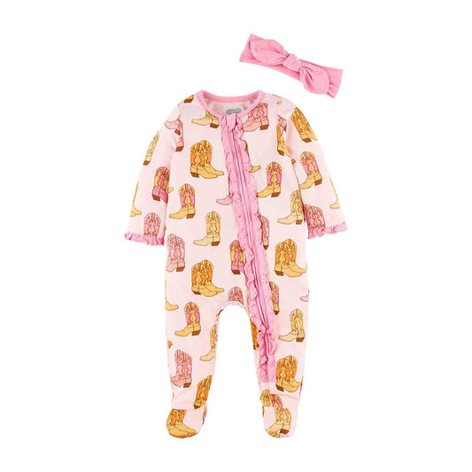 Pink Cowgirl Boot Sleeper